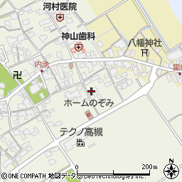 滋賀県蒲生郡日野町内池242-3周辺の地図