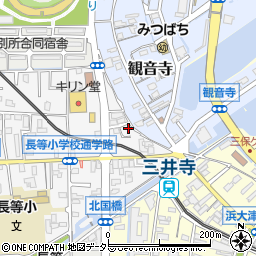 滋賀県大津市大門通16-70周辺の地図