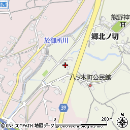 愛知県岡崎市八ツ木町郷南ノ切62周辺の地図