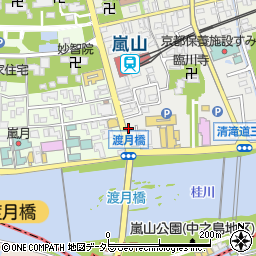 嵐香堂周辺の地図