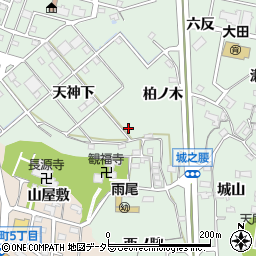 愛知県東海市大田町天神下23周辺の地図