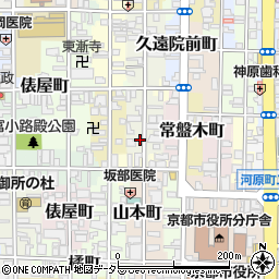 京都府京都市中京区達磨町600周辺の地図