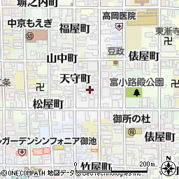 キンシ正宗京都町家麦酒醸造所周辺の地図