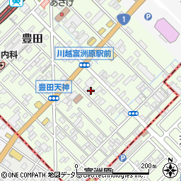 桑名三重信用金庫川越支店周辺の地図