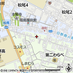 滋賀県蒲生郡日野町大窪866周辺の地図