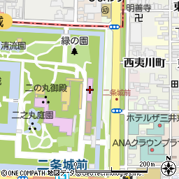 展示・収蔵館周辺の地図
