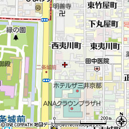 京都府京都市中京区薬屋町周辺の地図