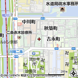 京都府京都市左京区難波町周辺の地図
