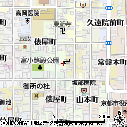 京都府京都市中京区鍛冶屋町382周辺の地図