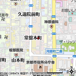 京都府京都市中京区橘柳町151周辺の地図