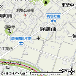 愛知県豊田市駒場町東55周辺の地図
