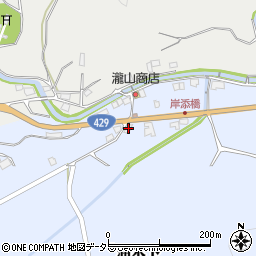 岡山県津山市油木下632周辺の地図