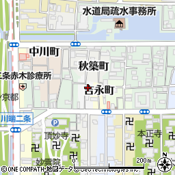 京都府京都市左京区杉本町263-3周辺の地図
