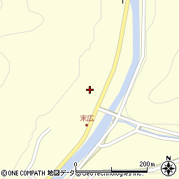 兵庫県姫路市安富町末広862周辺の地図