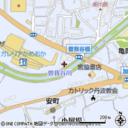 京都府亀岡市余部町宝久保25周辺の地図