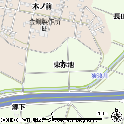 愛知県豊田市和会町（東赤池）周辺の地図