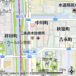 ＊新先斗町[眞木]駐車場周辺の地図