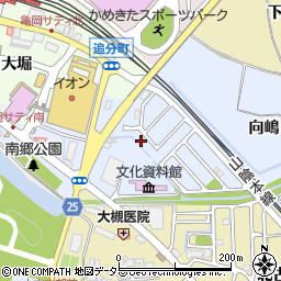 京都府亀岡市古世町向嶋3-18周辺の地図