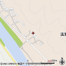 岡山県真庭市法界寺521周辺の地図
