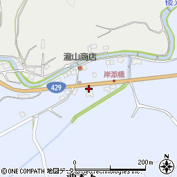 岡山県津山市油木下637周辺の地図