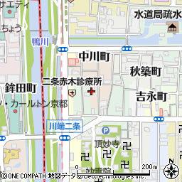京都府京都市左京区大文字町153周辺の地図
