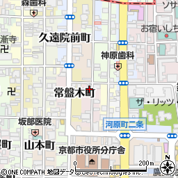 京都府京都市中京区橘柳町152周辺の地図