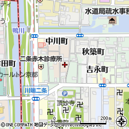 京都府京都市左京区大文字町164周辺の地図