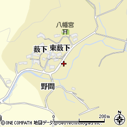 愛知県岡崎市丹坂町東薮下88周辺の地図