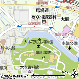 〒621-0863 京都府亀岡市南郷町の地図
