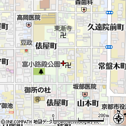 京都府京都市中京区鍛冶屋町384周辺の地図