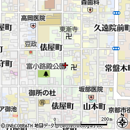 京都府京都市中京区鍛冶屋町384-1周辺の地図