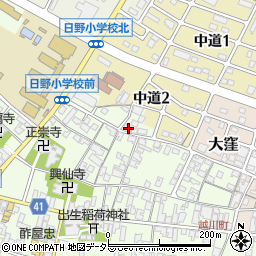 滋賀県蒲生郡日野町大窪260周辺の地図