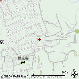 静岡県伊豆の国市田京600-3周辺の地図