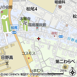 滋賀県蒲生郡日野町大窪876周辺の地図