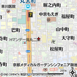 京都府京都市中京区真如堂町319周辺の地図