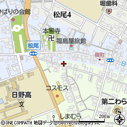 滋賀県蒲生郡日野町大窪879周辺の地図