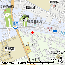 滋賀県蒲生郡日野町大窪878周辺の地図