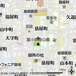 京都府京都市中京区六丁目283周辺の地図