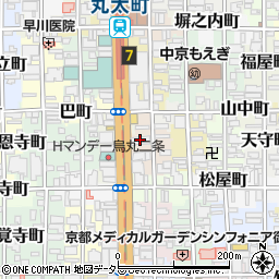 栄研化学株式会社京都営業所周辺の地図