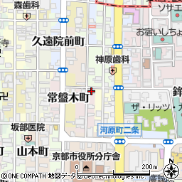 京都府京都市中京区橘柳町150周辺の地図