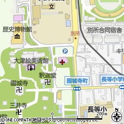 大津市伝統芸能会館周辺の地図