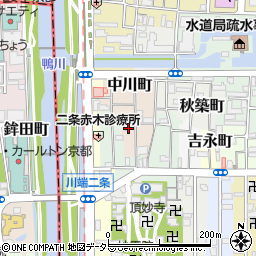京都府京都市左京区大文字町150周辺の地図