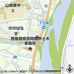 ガスト兵庫山崎店周辺の地図