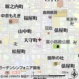 辻和金網周辺の地図