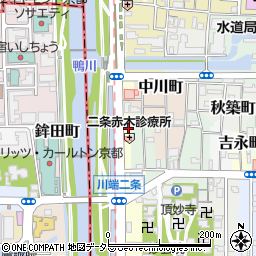 京都府京都市左京区新生洲町周辺の地図