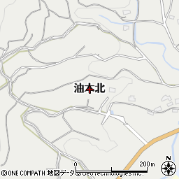 岡山県津山市油木北周辺の地図