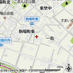 愛知県豊田市駒場町東128周辺の地図