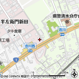 中央電装静岡周辺の地図
