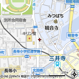 滋賀県大津市大門通16-56周辺の地図