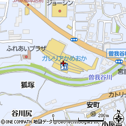 道の駅　ガレリアかめおか周辺の地図